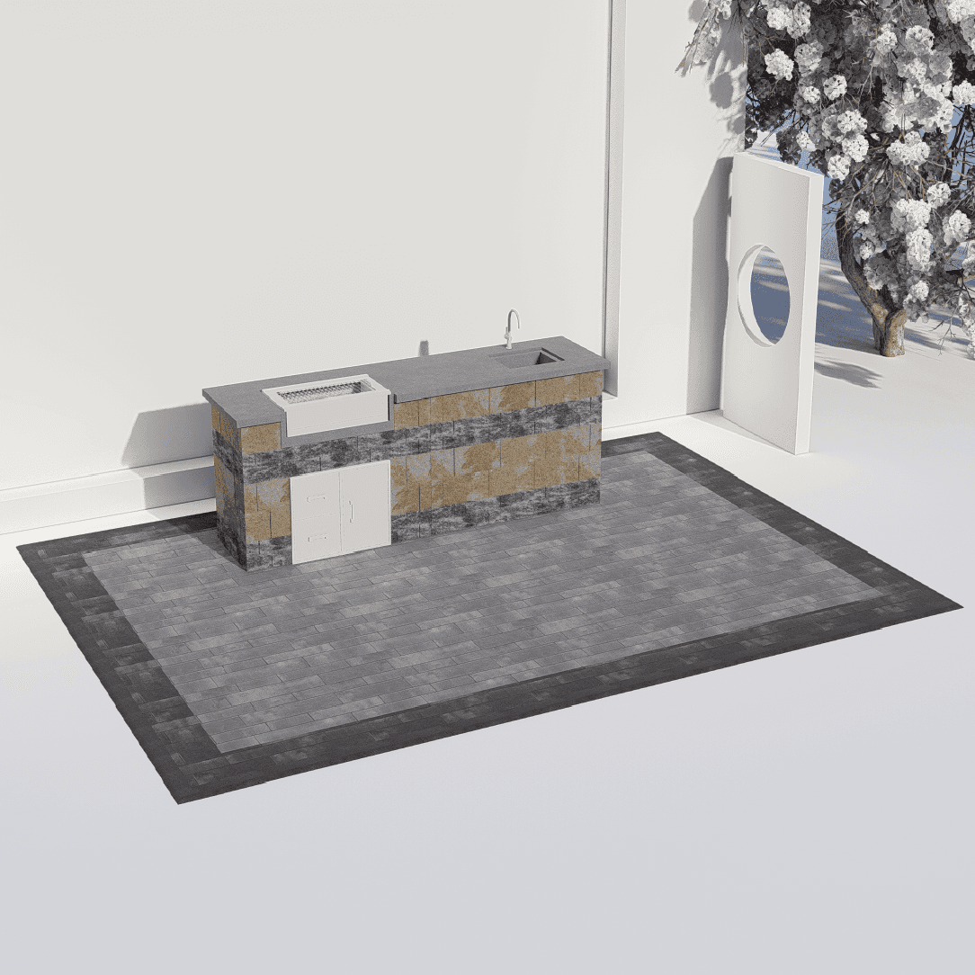 Outdoor Kitchen 4046 - 5.80 x 4.10 m